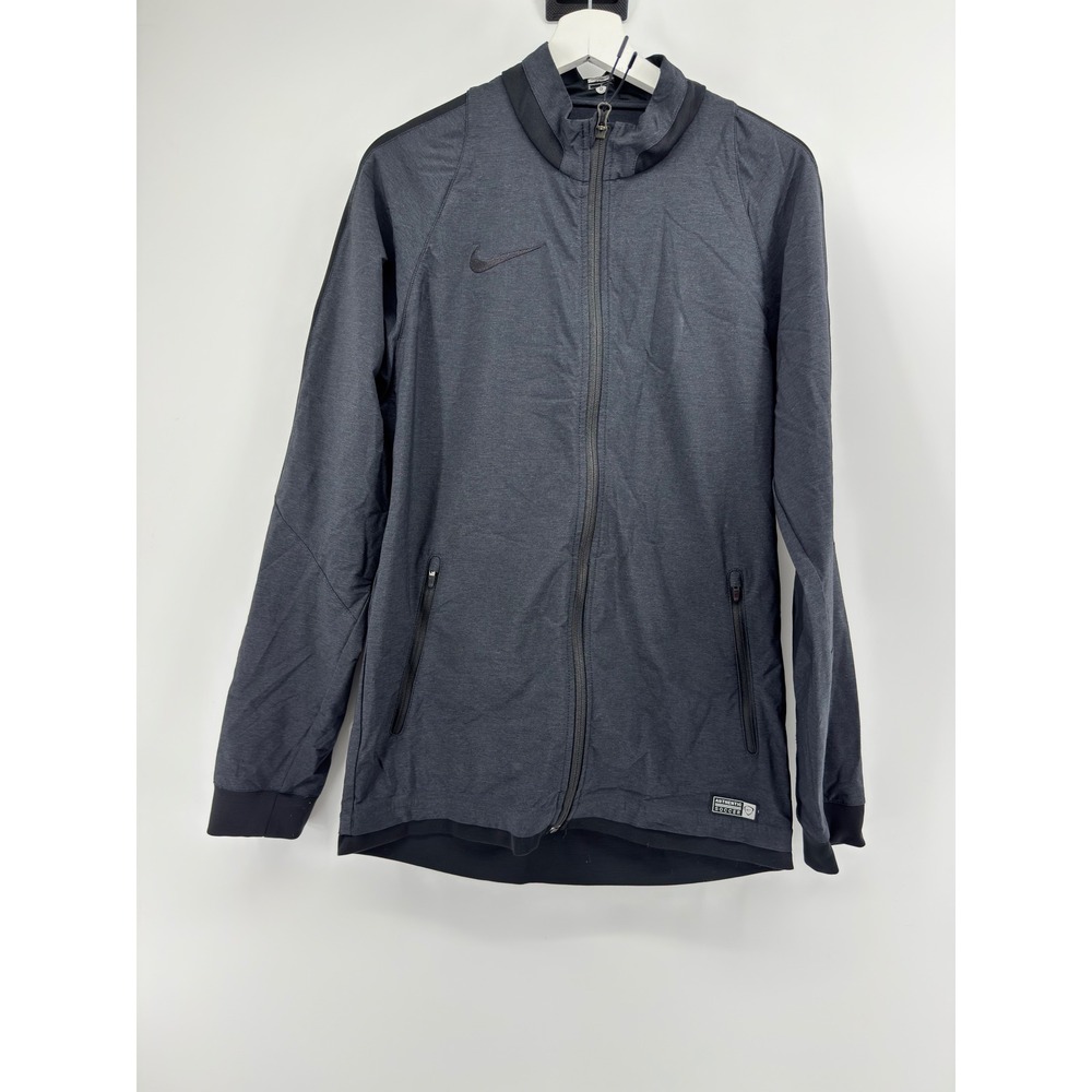 Nike Soccer Track Jacket Mens Small charcoal